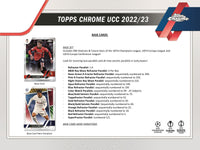 2022/23 Topps Chrome UEFA Club Competitions Soccer (Fussball) Lite Box