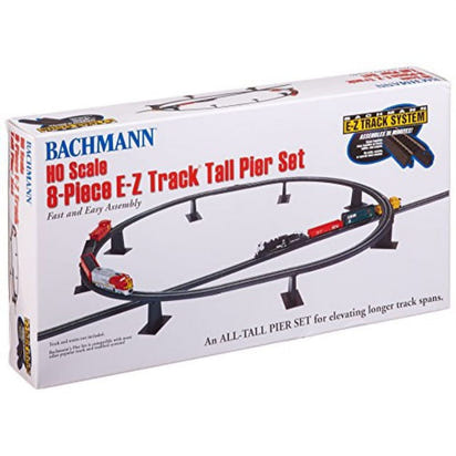 Bachmann Trains 8 PC. E-Z TRACK Tall Pier Set