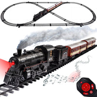 JUGAAD LIFE Train Set for Kids with Remote Control Electric RC Train Toys for Boys Girls Birthday Gifts for Kids 3 4 5 6 7 Years Old