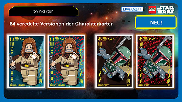 LEGO Star Wars TC Serie 4 „Die Macht Edition“ – 36er DISPLAY