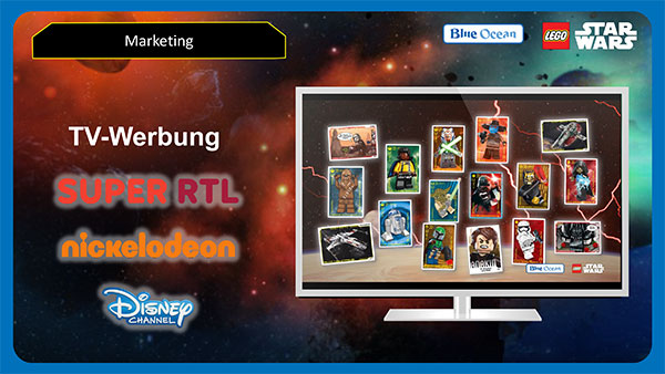 LEGO Star Wars TC Serie 4 „Die Macht Edition“ – 36er DISPLAY