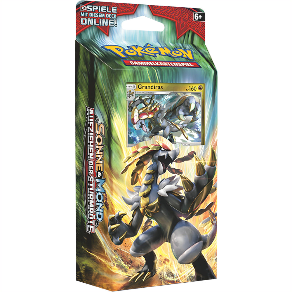Pokemon <br> Aufziehen der Sturmröte <br> Themendeck <br> Grandiras
