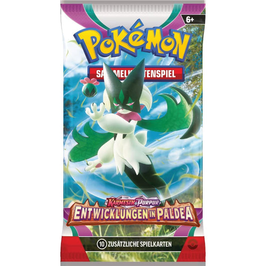 Pokemon <br> Entwicklungen in Paldea <br> Booster