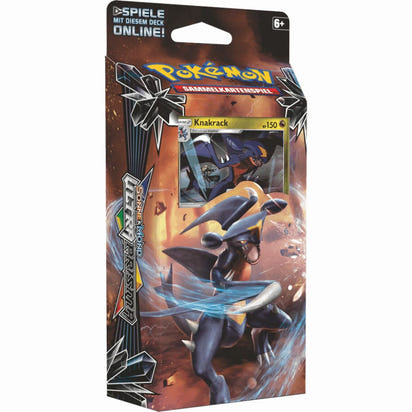 Pokemon <br> Ultra Prisma <br> Themendeck <br> Knakrack