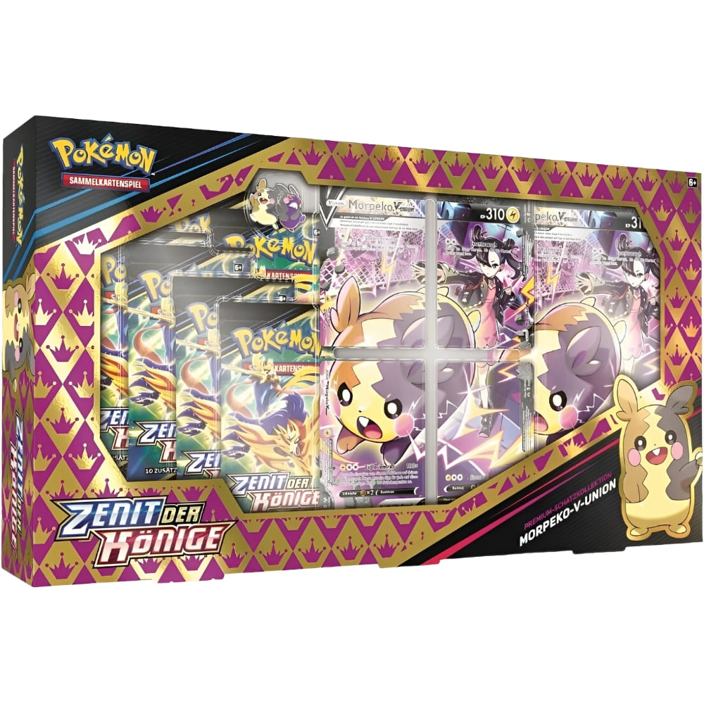 Pokemon <br> Zenit der Könige <br> Premium-Schatzkollektion <br> Morpeko-V-UNION