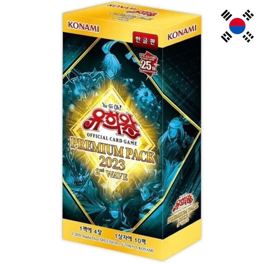 Yu-Gi-Oh! <br> Premium Pack 2023 2nd Wave <br> 15er Display <br> Koreanisch