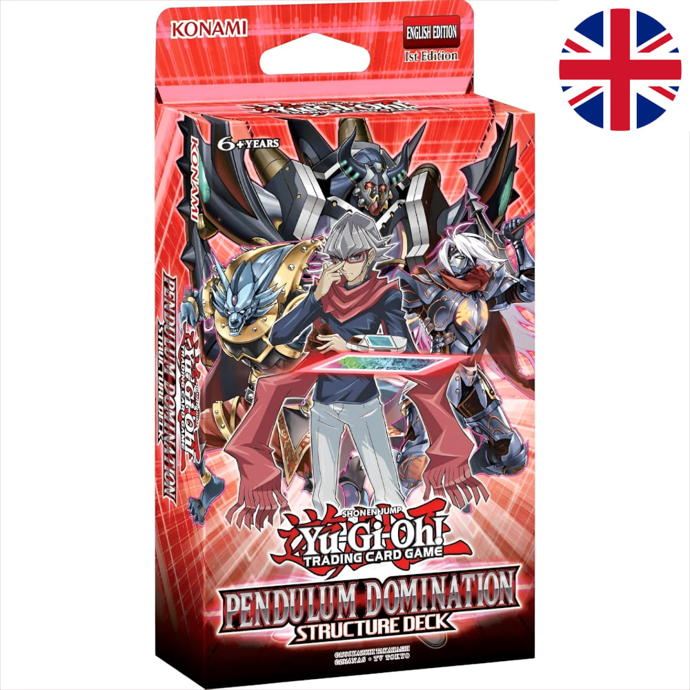 Yu-Gi-Oh <br> Structure Deck <br> Pendulum Domination <br> Englisch