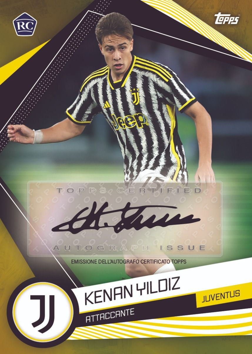 2023/24 Topps Juventus Turin Official Fan-Set Hanger Box