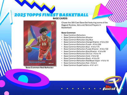 2024/25 Topps Finest Basketball Hobby Box