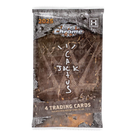 2025 Topps Chrome WWE x Cactus Jack Hobby Pack