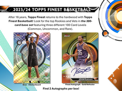 2023/24 Topps Finest Basketball Hobby Box