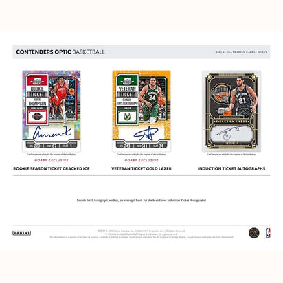 2023/24 Panini Contenders Optic Basketball NBA Hobby Box
