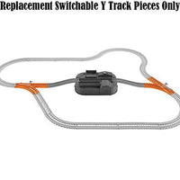 Replacement Parts for Thomas The Train - FXX69 ~ Thomas & Friends Trackmaster Builder Bucket ~ Replacement Switchable Y Track Pieces ~ 1 TL (Left Turn) 1 TR (Right Turn) ~ Orange