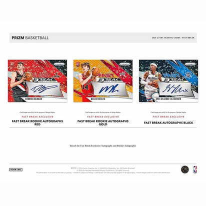 2024/25 Panini Prizm Basketball Fast Break NBA Box