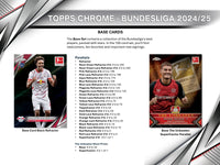 2024/25 Topps Chrome Bundesliga Soccer (Fussball) Hobby Box