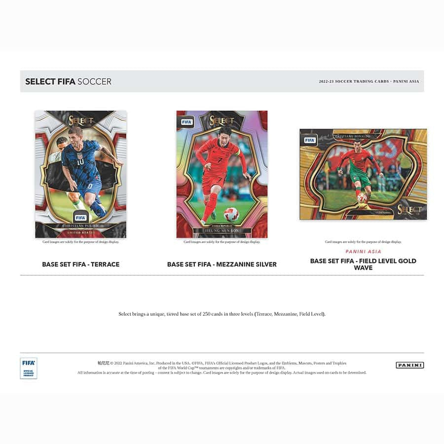 2022/23 Panini Select FIFA Soccer (Fußball) Asia Tmall Box