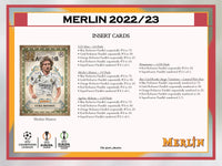 2022/23 Topps Merlin Chrome UEFA Club Competitions Soccer (Fussball) Hobby Box
