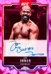 2025 Topps Chrome UFC Sapphire Edition Box