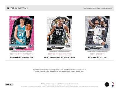 2024/25 Panini Prizm Basketball NBA Retail Pack
