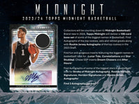 2023/24 Topps Midnight Basketball Hobby Box