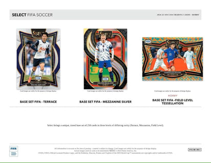 2024/25 Panini Select FIFA Soccer (Fußball) Hobby Box