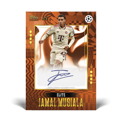 2024/25 Topps UEFA Club Competitions GOLD Soccer (Fußball) Hobby Box