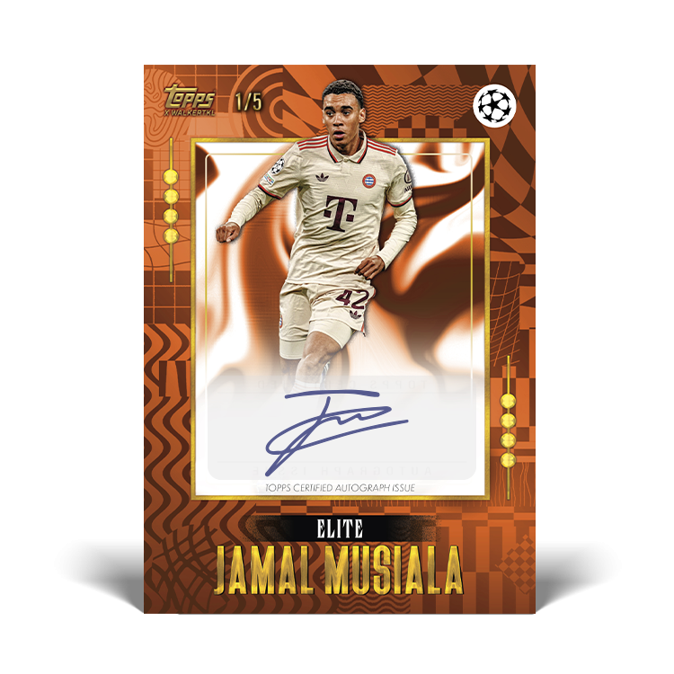 2024/25 Topps UEFA Club Competitions GOLD Soccer (Fußball) Hobby Box