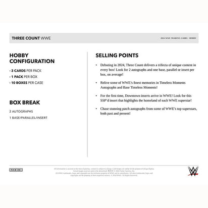 2024 Panini Three Count WWE Wrestling Hobby Box