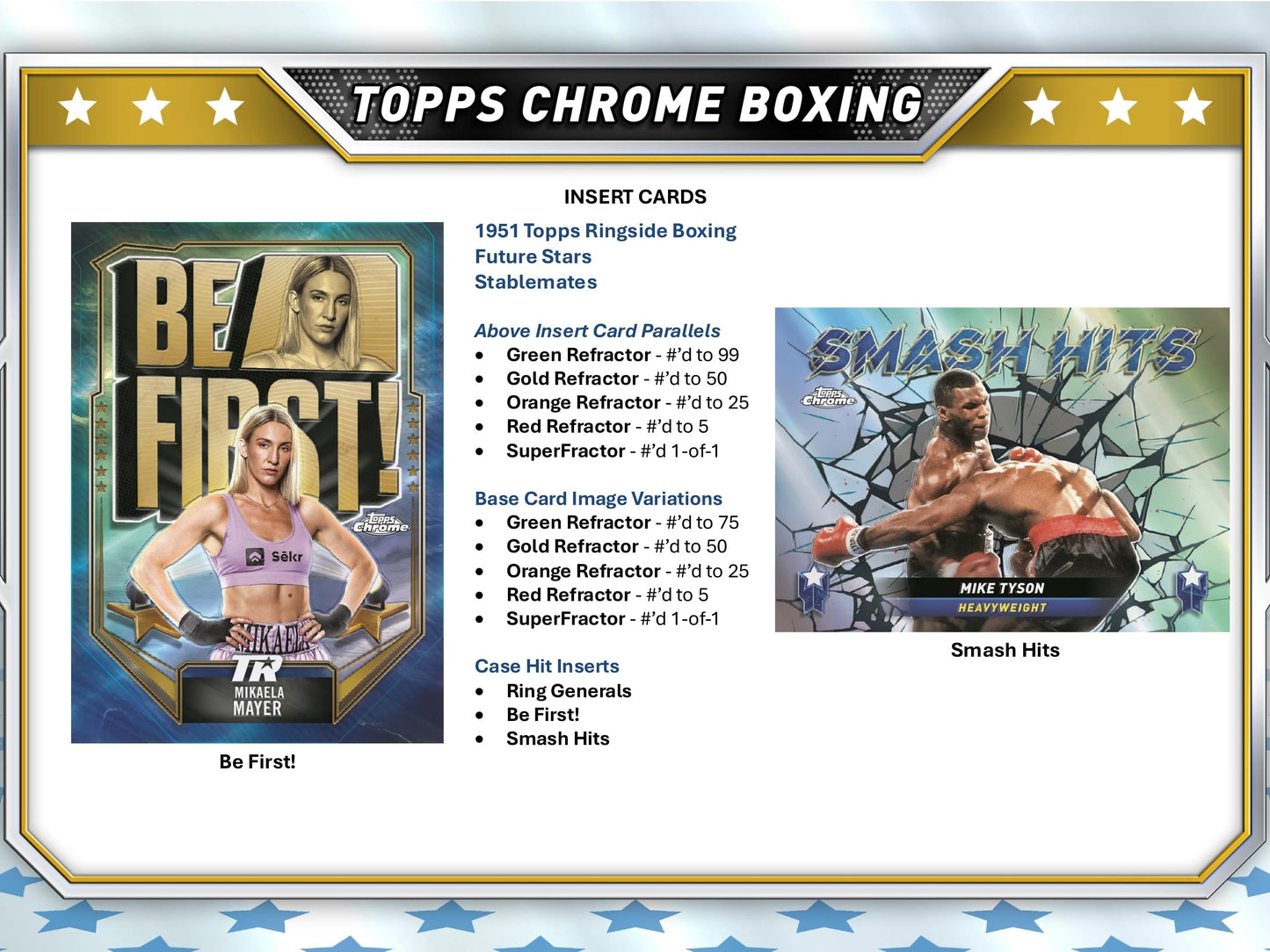 2025 Topps Chrome Boxing Hobby Box