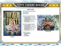 2025 Topps Chrome Boxing Hobby Box