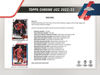 2022/23 Topps Chrome UEFA Club Competitions Soccer (Fussball) Hobby Box