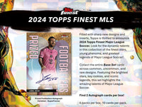2024 Topps Finest MLS Soccer (Fussball) Hobby Box