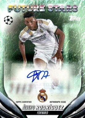 2023/24 Topps UEFA Club Competitions Jade Edition Soccer (Fussball) Hobby Box