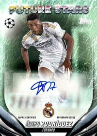 2023/24 Topps UEFA Club Competitions Jade Edition Soccer (Fussball) Hobby Box