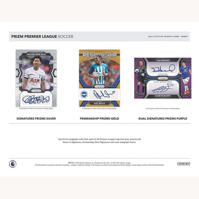 2023/24 Panini Prizm Premier League Soccer (Fußball) EPL Hobby Pack