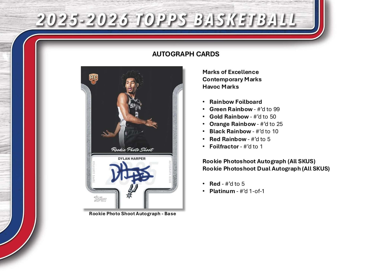 2025/26 Topps NBA Basketball Retail Pack