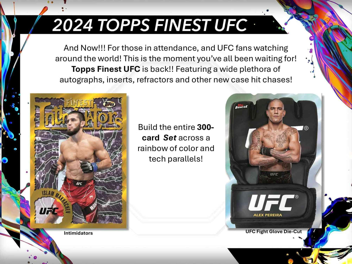 2024 Topps Finest UFC Blaster Box