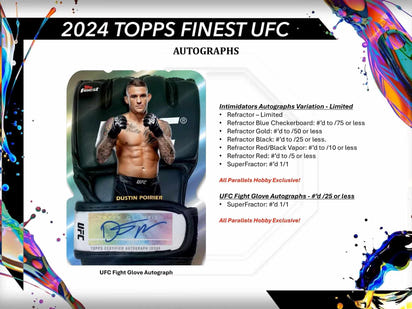 2024 Topps Finest UFC Hobby Box