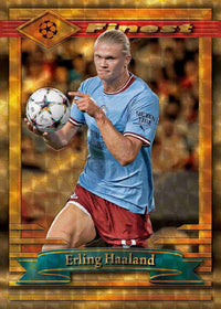 2022/23 Topps Finest Flashbacks UEFA Club Competitions Soccer (Fussball) Hobby Box