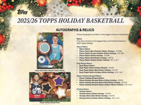 2025/26 Topps Holiday NBA Basketball Mega Box