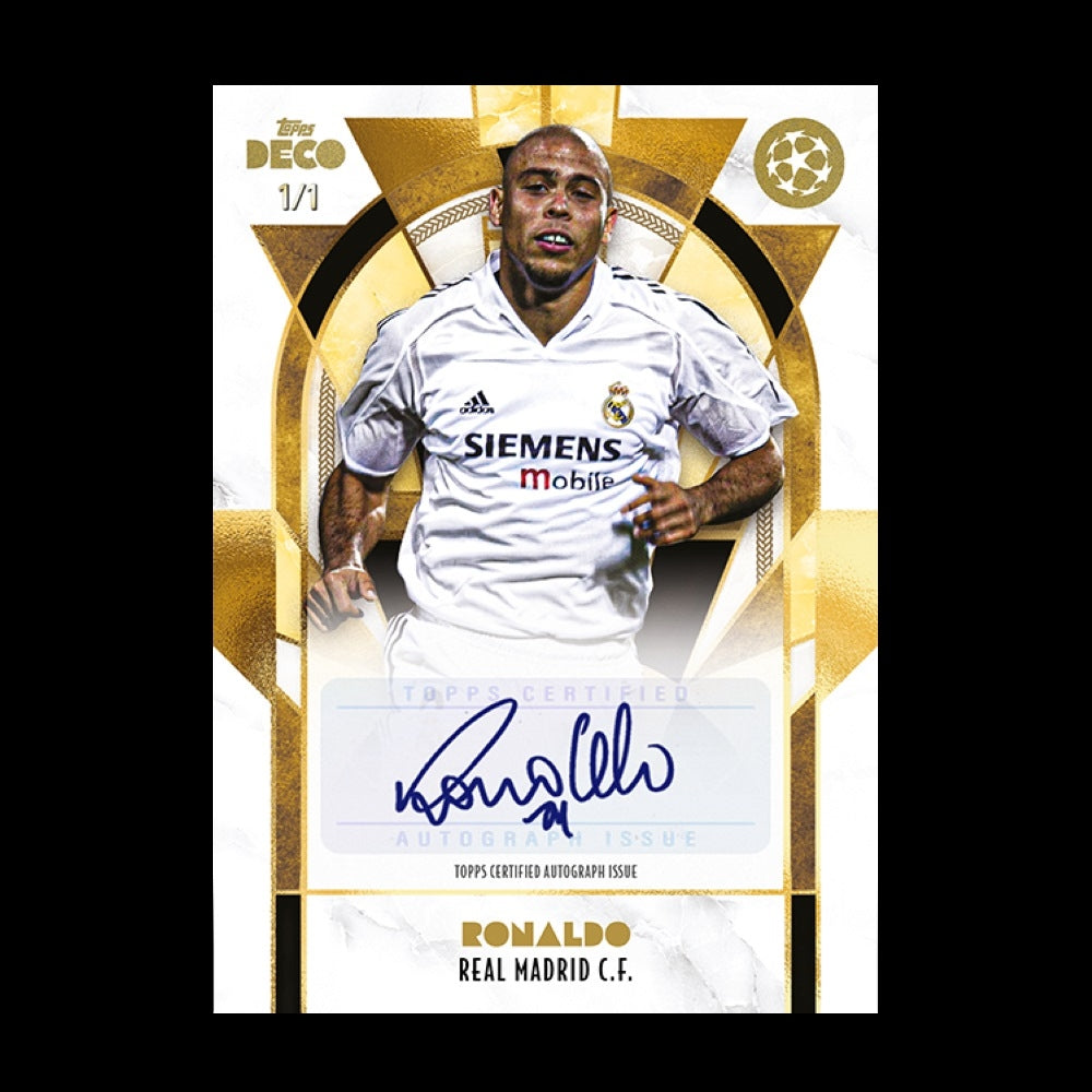 2024/25 Topps Deco UEFA Club Competitions Soccer (Fußball) Hobby Box