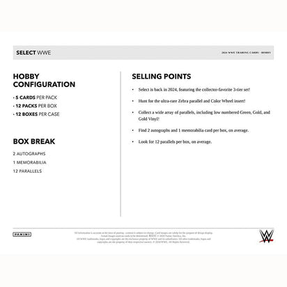2024 Panini Select WWE Wrestling Hobby Box