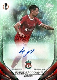 2023/24 Topps UEFA Club Competitions Jade Edition Soccer (Fussball) Hobby Box