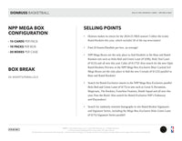 2024/25 Panini Donruss Basketball NBA Mega Box