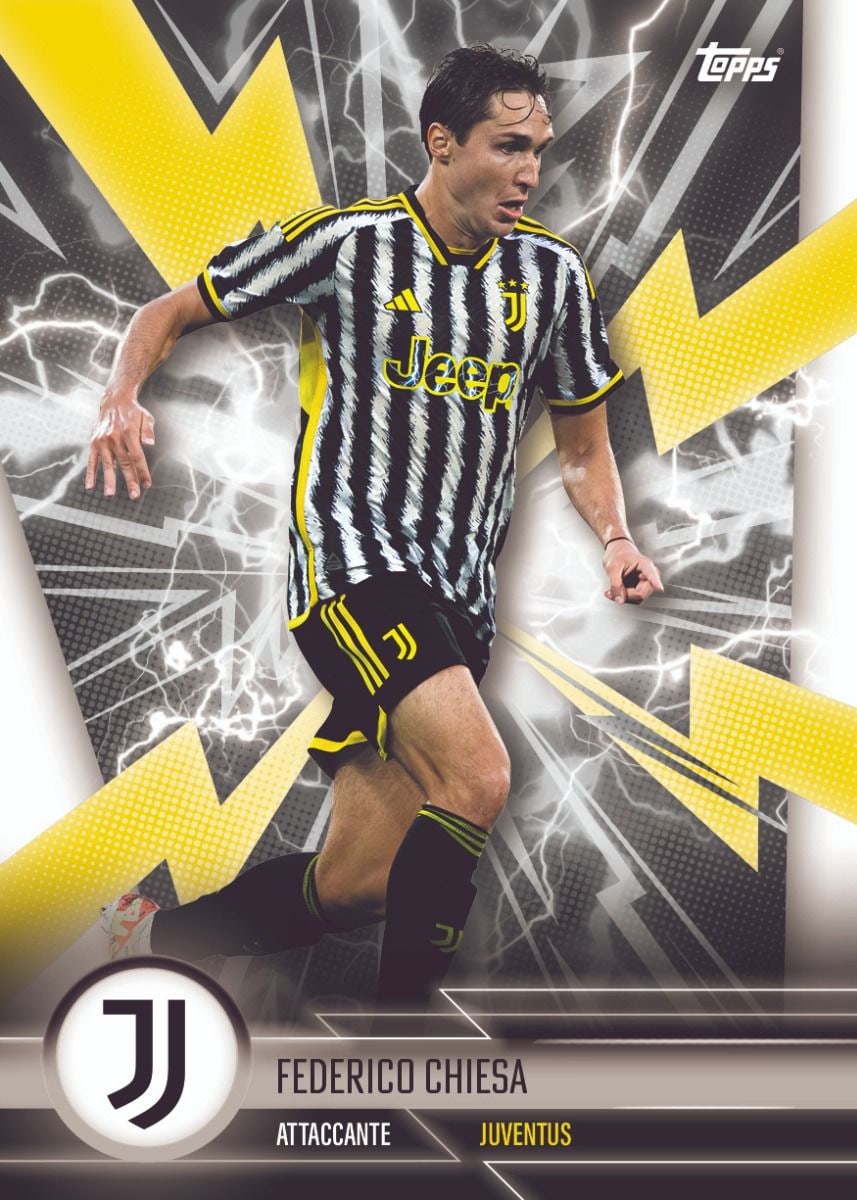 2023/24 Topps Juventus Turin Official Fan-Set Hanger Box