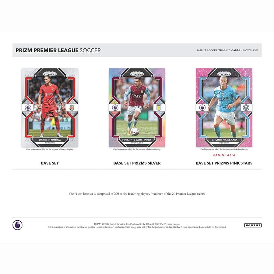 2022/23 Panini Prizm Premier League Soccer (Fußball) Asia Tmall Box
