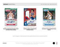 2024/25 Panini Mosaic Basketball NBA International Hobby Box