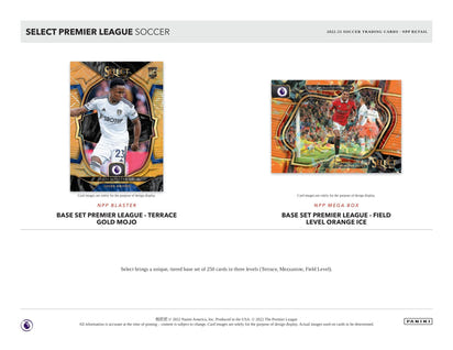 2022/23 Panini Select Premier League Soccer (Fußball) Mega Box