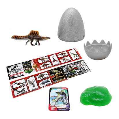 Jurassic World Rebirth Captivz Slime Egg Dinosaur Collectible Flocked Exclusive Ages 3+
