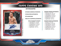 2025 Topps Chrome UFC Hobby Box